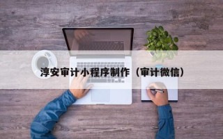 东平淳安审计小程序制作（审计微信）